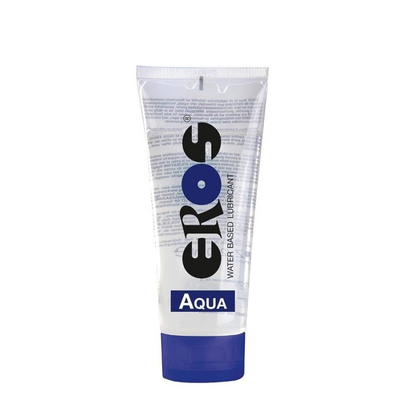 Megasol, EROS AQUA Water Based Lubricant, 200 ml Tube (6,75 oz) - Lubricants