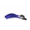 HIDDEN DESIRE Nipple Clamps "Cougar", Blue, 12,5 cm (4,92 in) - TOYS