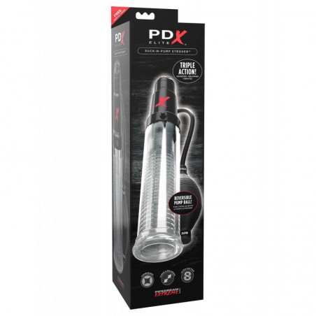 PDX Elite, Suck-N-Pump Stroker, - TOYS