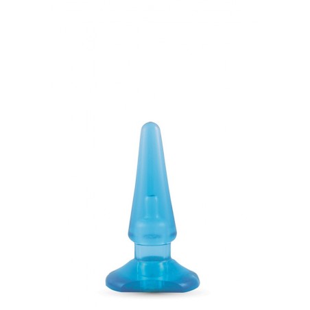 Blush b yours Basic Anal Plug, Blue, 10 cm (3,5 in), Ø 3,1 (1,2 in) - TOYS