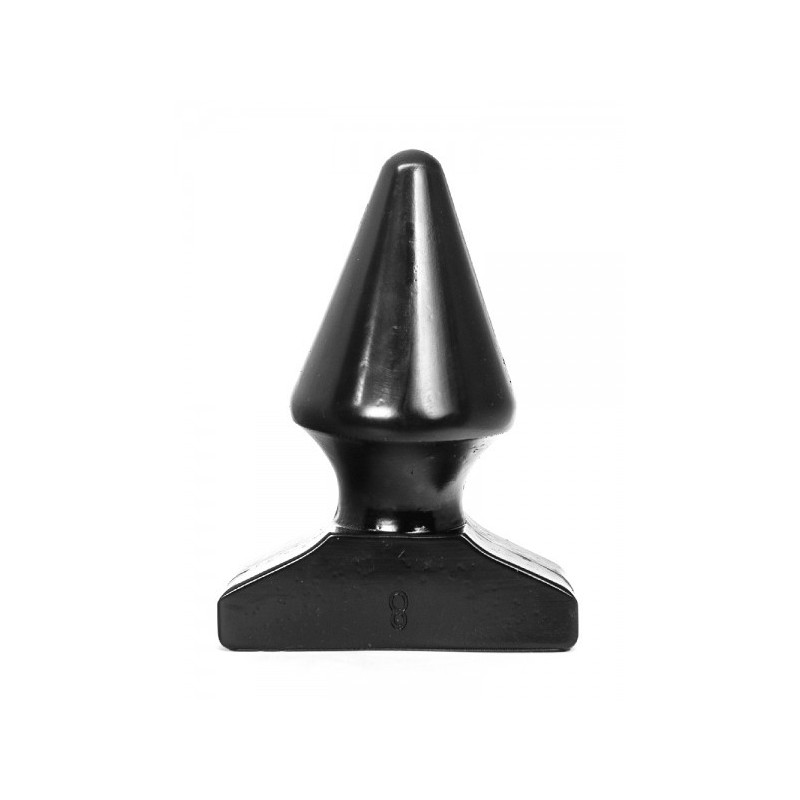 ALL BLACK Butt Plug AB80, Vinyl, Black, 18,5 cm (7,25 in) - TOYS