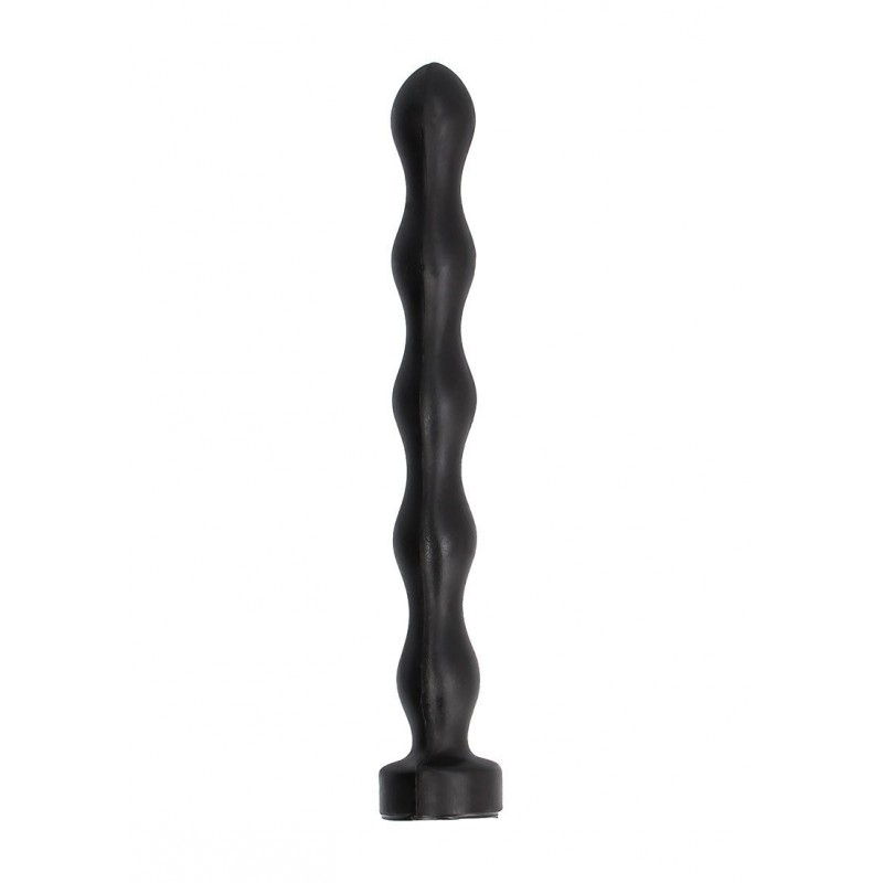 ALL BLACK Anal Chain AB70, Vinyl, Black, 41,5 cm (16 in) - TOYS